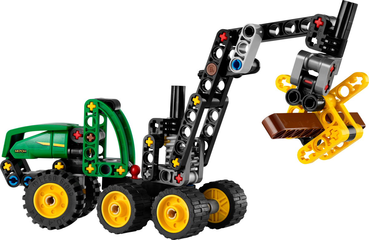 LEGO John Deere 1470H Wheeled Harvester — Set 42218