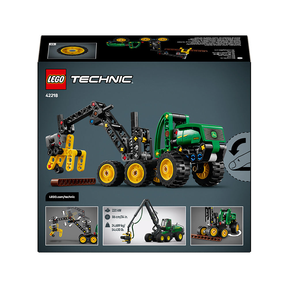 LEGO® Technic John Deere 1470H Wheeled Harvester Model Building Toy 42218