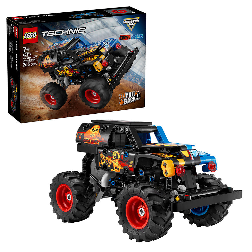 LEGO® Technic Monster Jam™ Grave Digger™ Fire and Ice 42219
