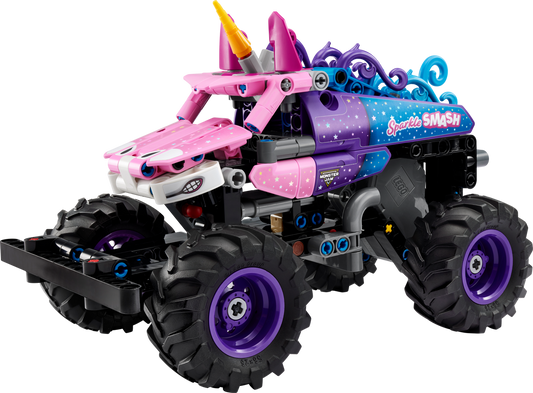 LEGO Monster Jam™ Sparkle Smash™ Pull-Back — Set 42220