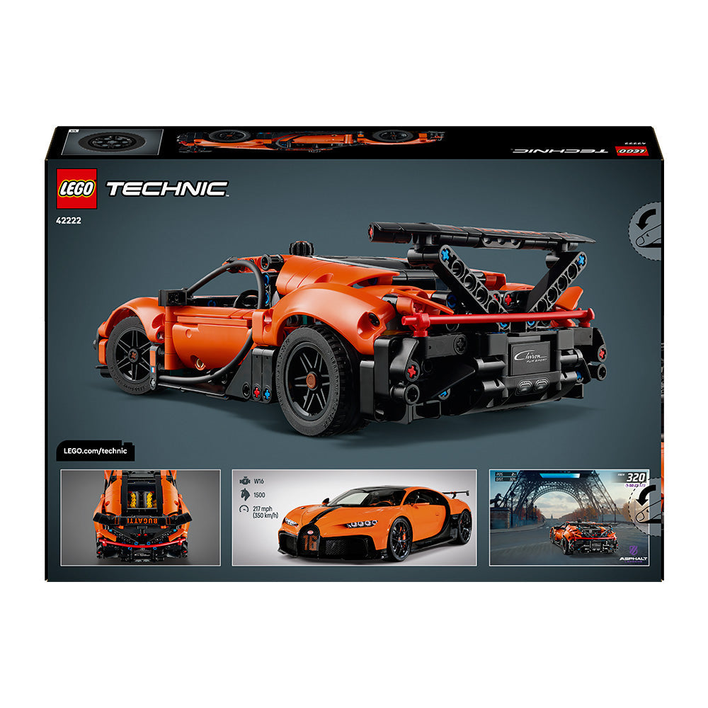 LEGO® Technic Bugatti Chiron Pur Sport Hypercar 42222