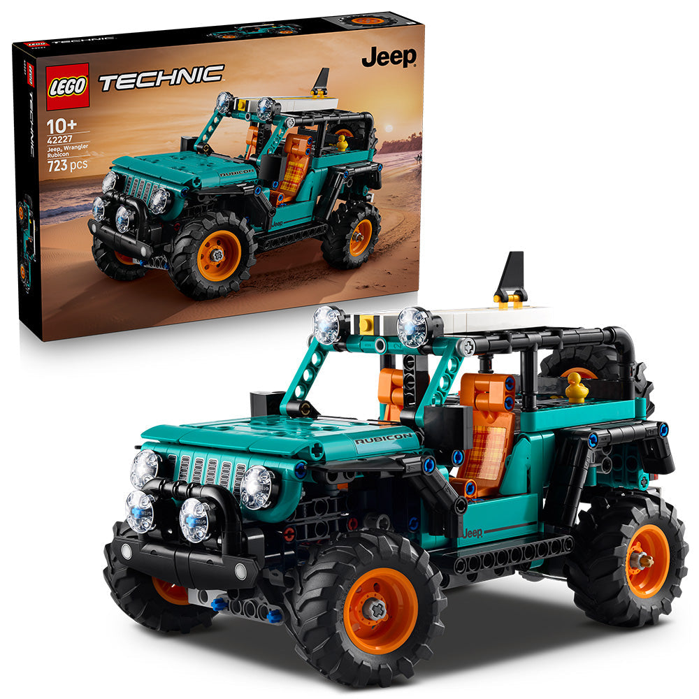 LEGO® Technic Jeep® Wrangler Rubicon SUV Building Kit 42227