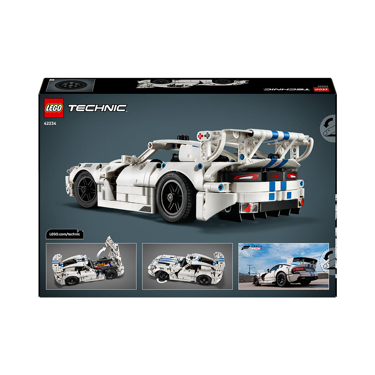 LEGO® Technic™ Dodge Viper GTS-R Sports Car 42234