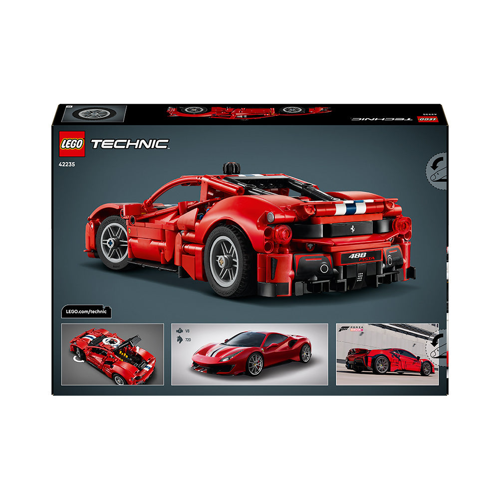 LEGO® Technic™ Ferrari 488 PISTA Car Building Toy 42235