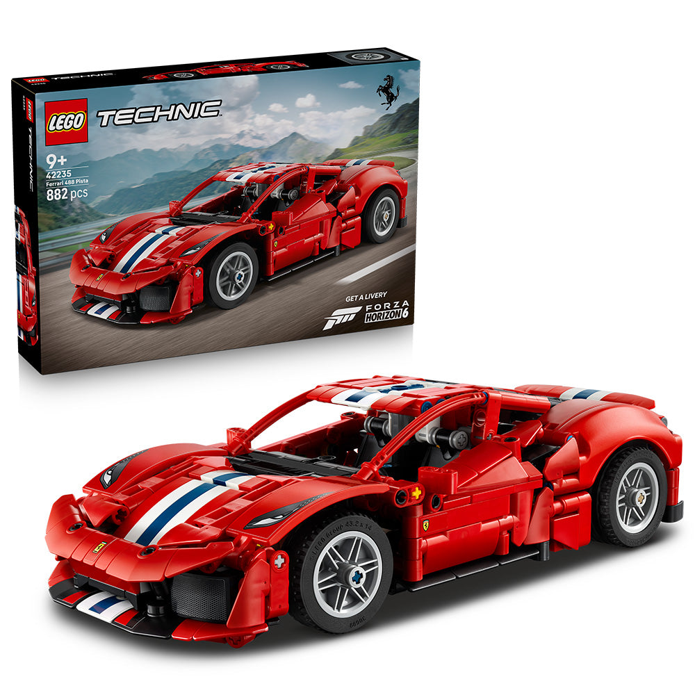 LEGO® Technic™ Ferrari 488 PISTA Car Building Toy 42235