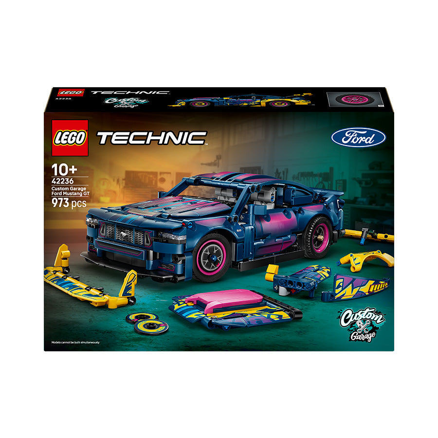 LEGO® Technic™ Custom Garage Ford Mustang GT Car Toy 42236