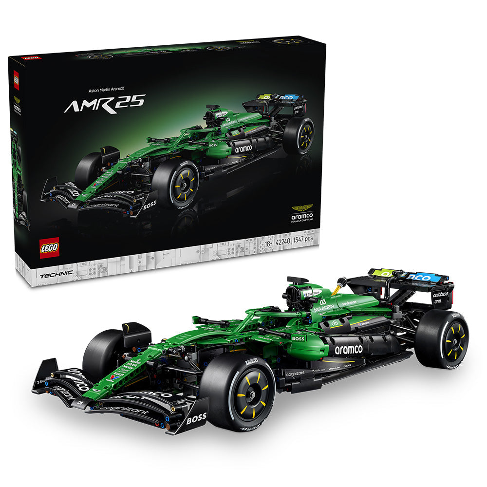 LEGO® Technic™ Aston Martin Aramco AMR25 F1® Car 42240