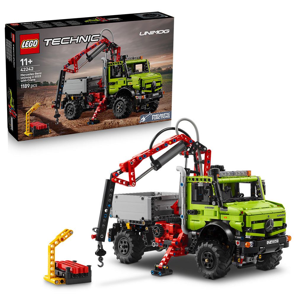 LEGO® Technic™ Mercedes-Benz Unimog U 5023 with Crane 42242