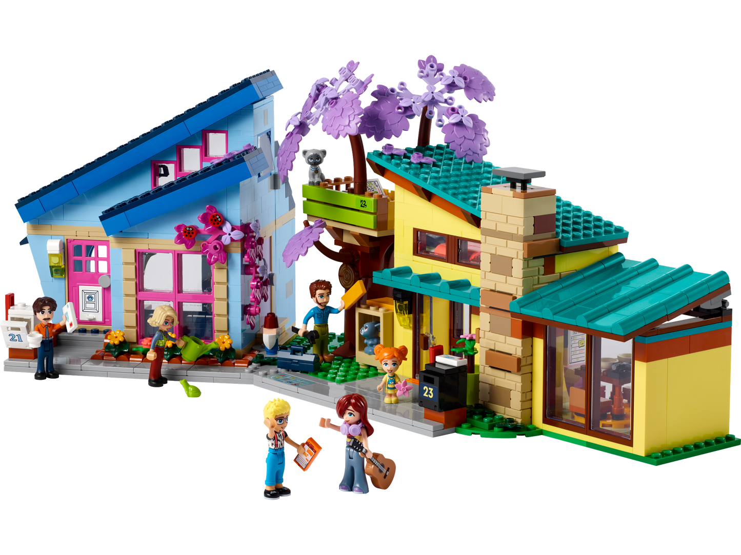LEGO Olly and Paisleys's Family Houses — Set 42620