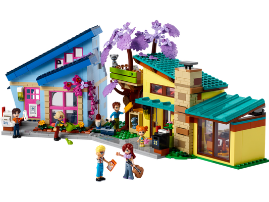 LEGO Olly and Paisleys's Family Houses — Set 42620