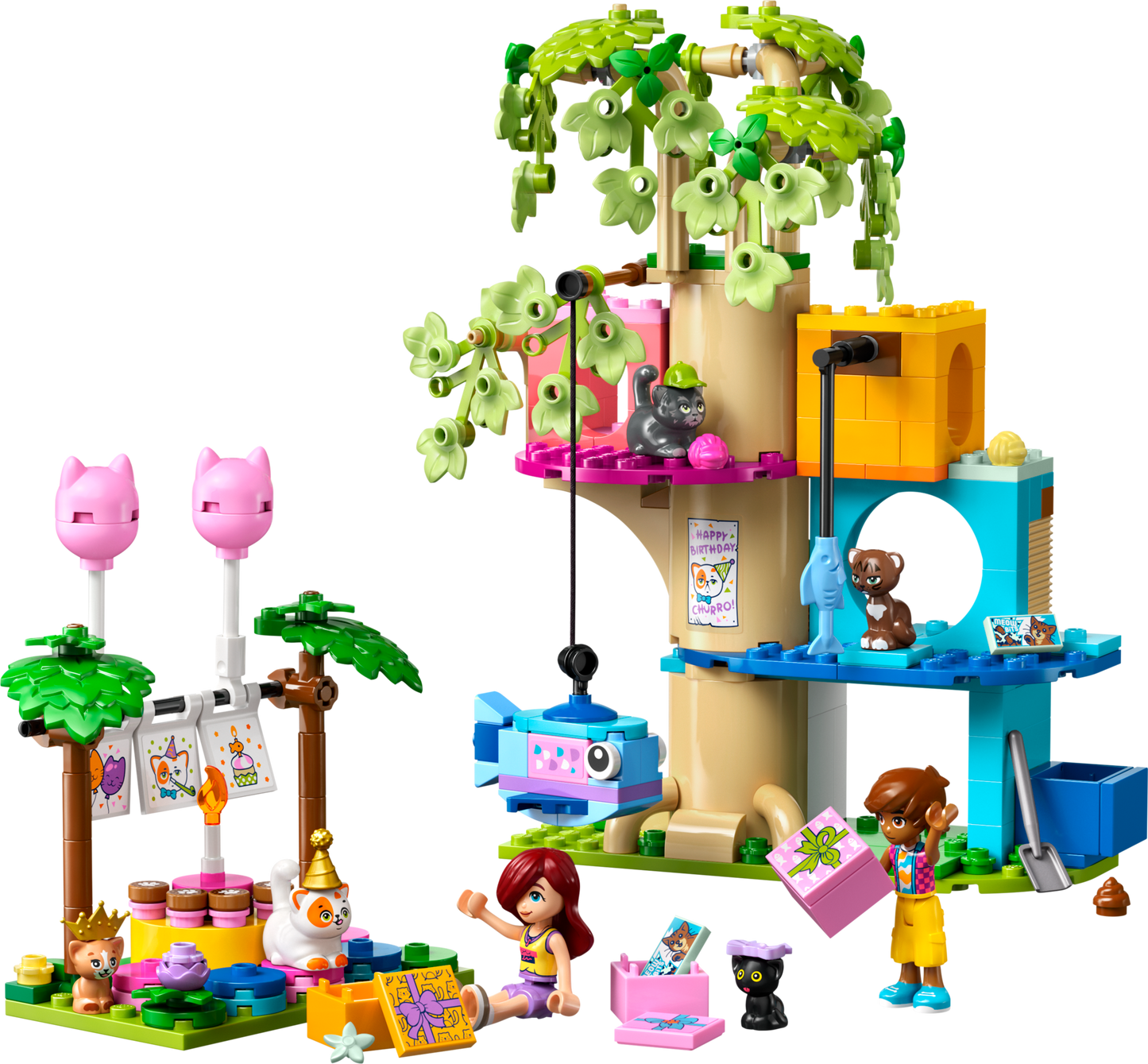 LEGO Cat Birthday Party & Tree House — Set 42666