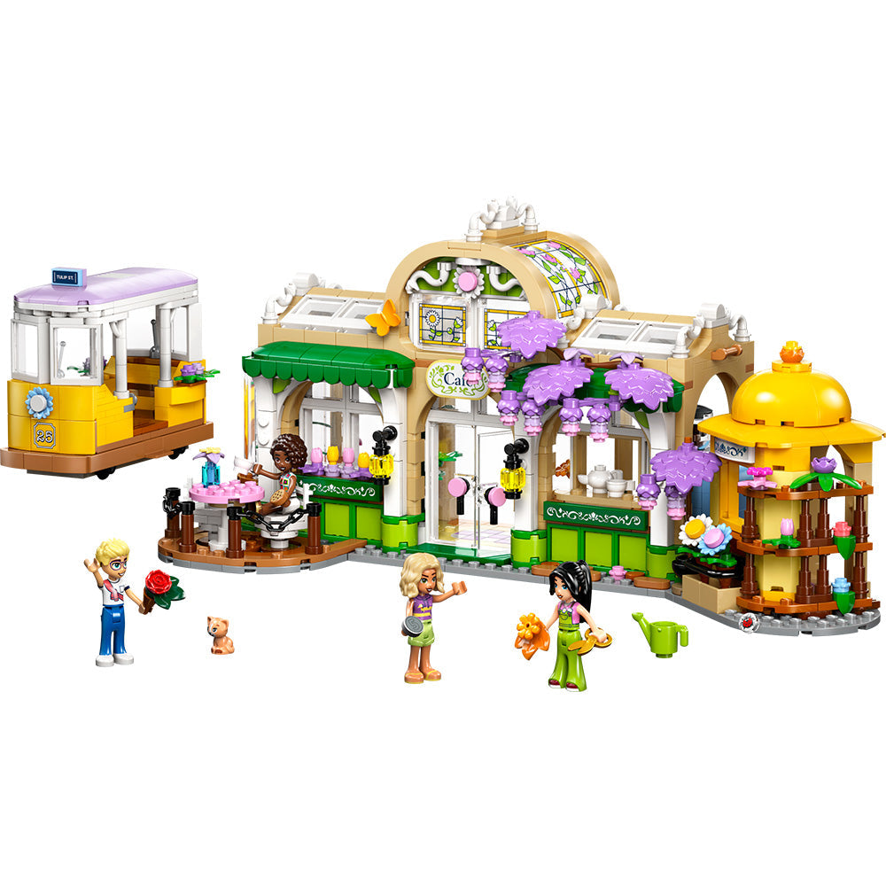 LEGO® Friends Plant Café & Flower Shop Building Kit Pretend-Play Set 42671