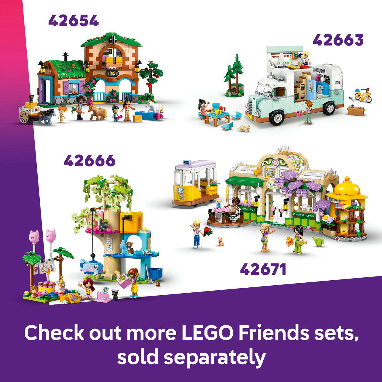 LEGO® Friends Family Holiday Beach Resort Building Set 42673