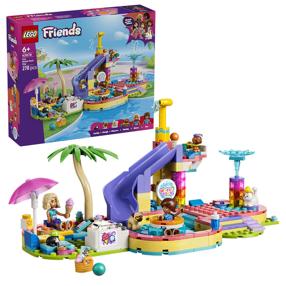 LEGO® Friends Fun Water Park Day Building Toy Playset 42676