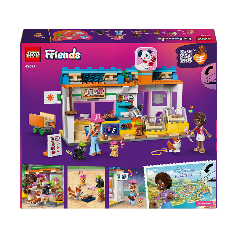 LEGO® Friends Dog Treats Bakery Building Toy Playset 42677