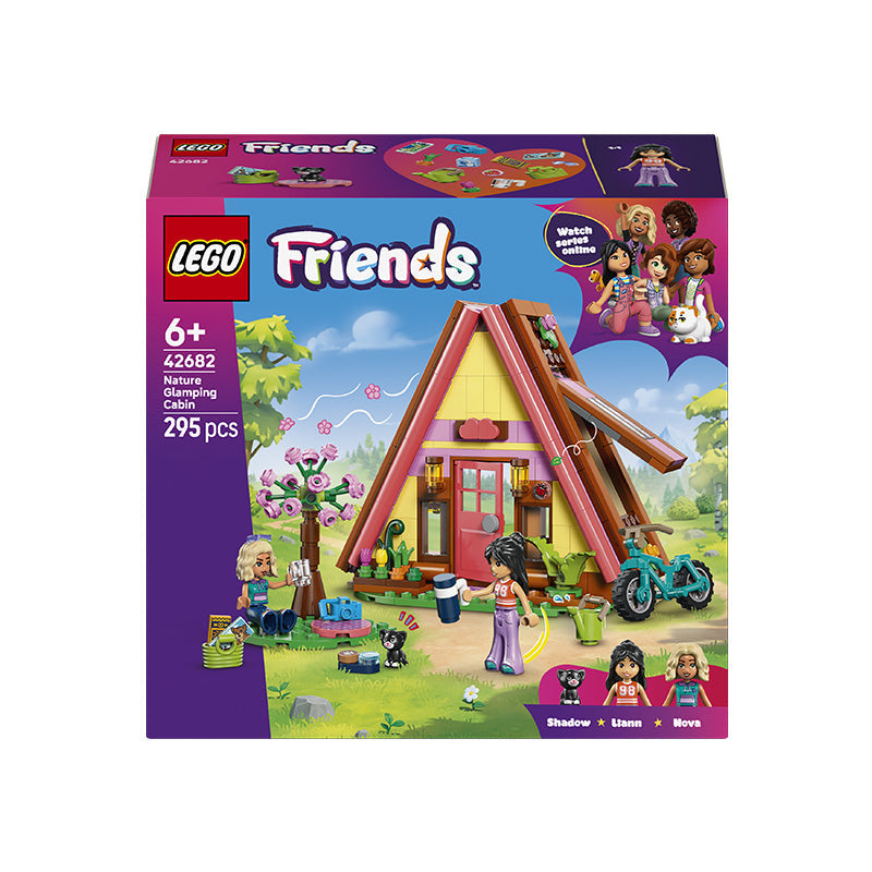 LEGO® Friends Nature Glamping Cabin Building Toy 42682