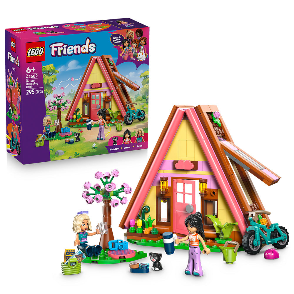 LEGO® Friends Nature Glamping Cabin Building Toy 42682