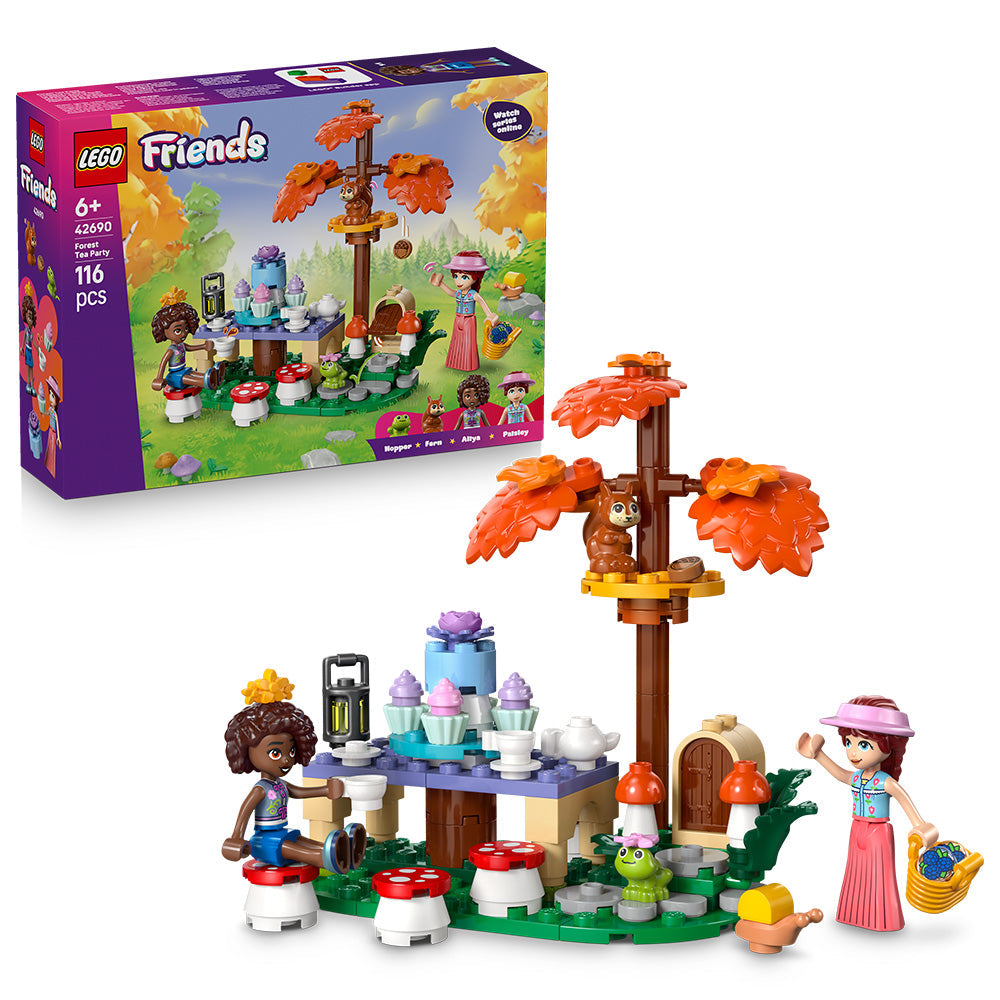 LEGO® Friends Forest Tea Party Building Toy Playset 42690