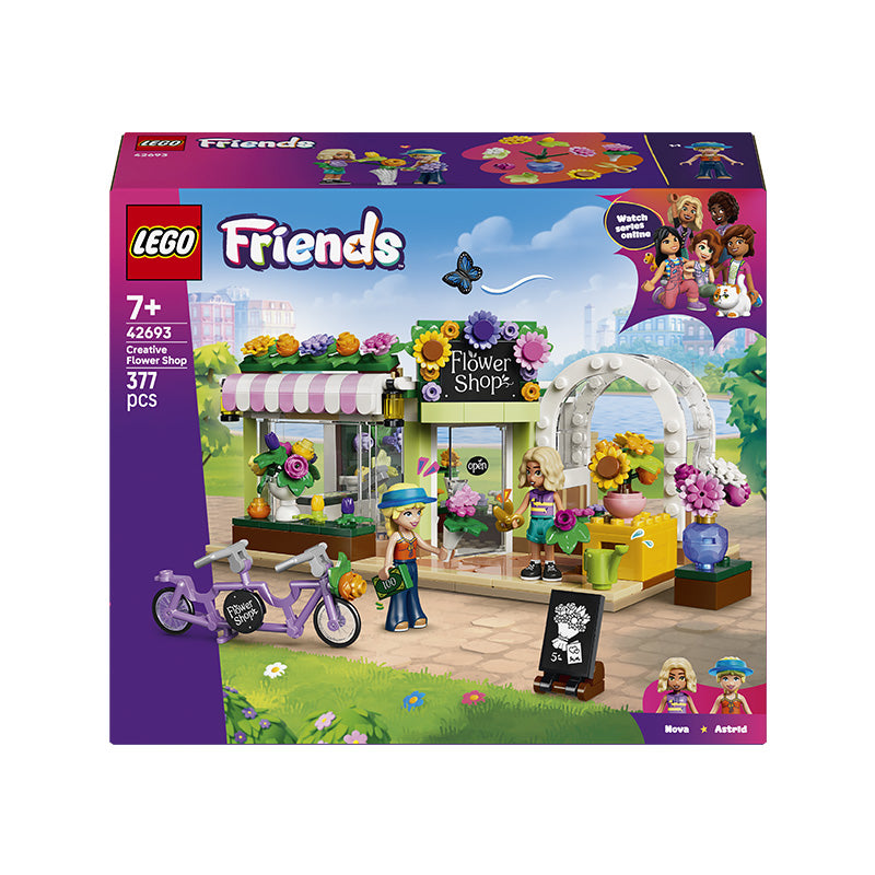LEGO® Friends Creative Flower Shop Building Toy 42693