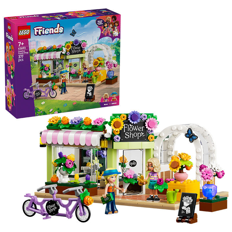 LEGO® Friends Creative Flower Shop Building Toy 42693