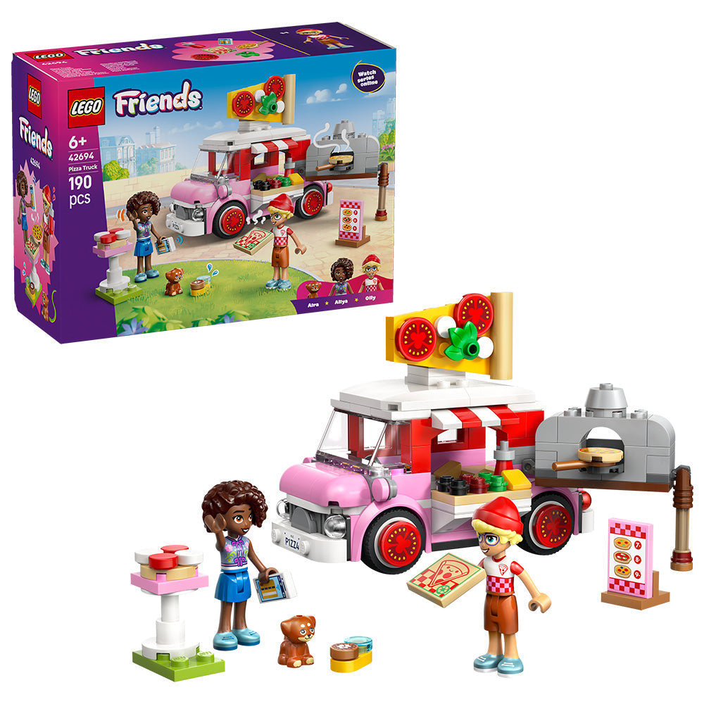 LEGO® Friends Pizza Truck Building Toy Playset 42694