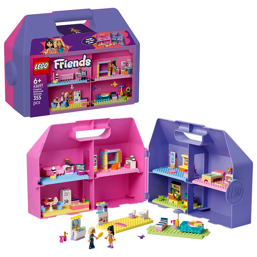 LEGO® Friends Creative Dollhouse Suitcase Building Set 42697