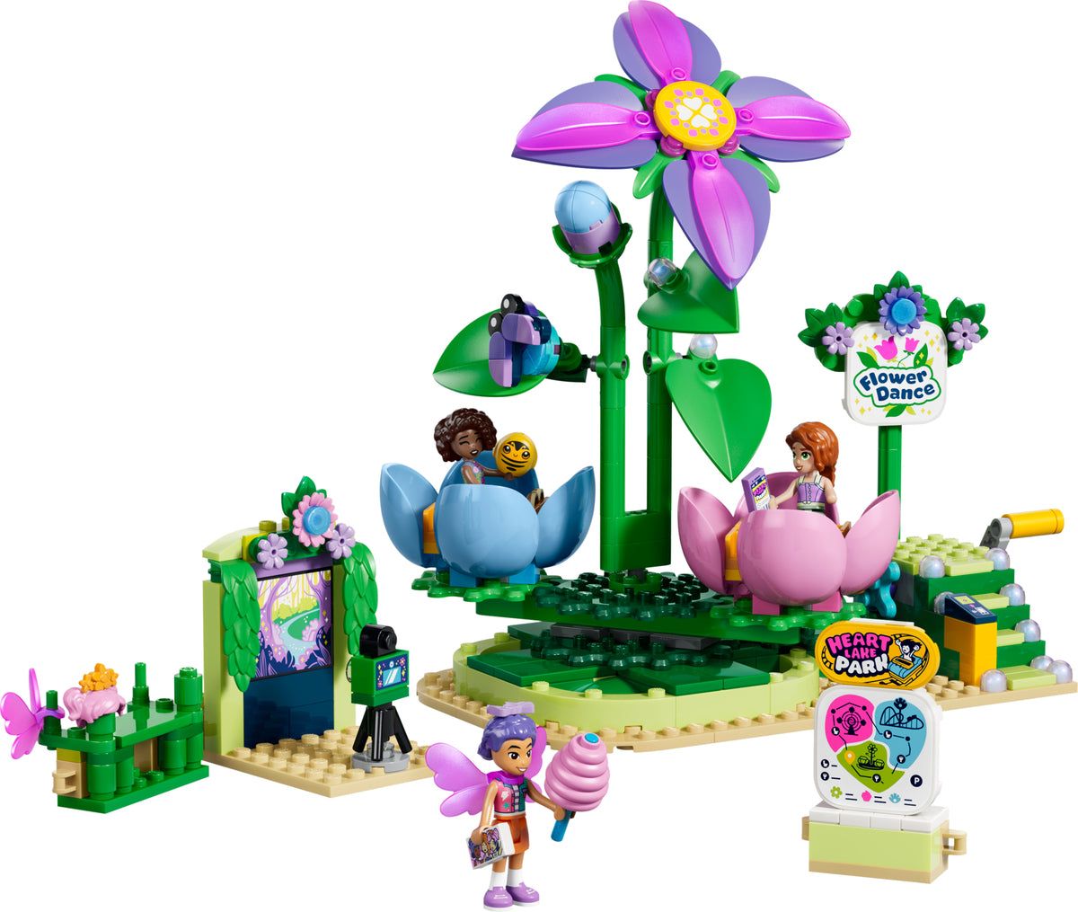 LEGO Spinning Flower & Fairy Teacup Ride — Set 42702