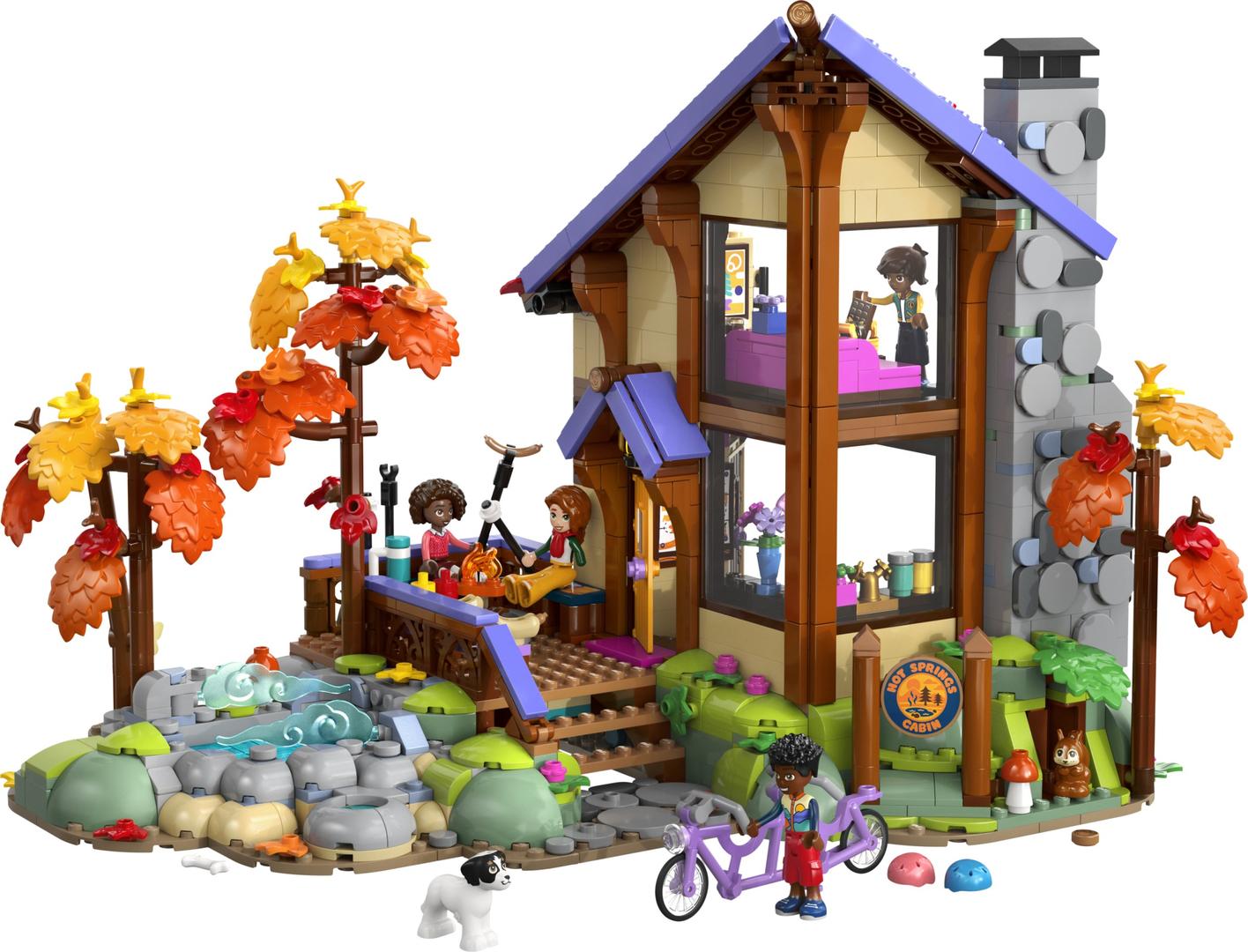 LEGO Cozy Autumn Forest Cabin — Set 42705