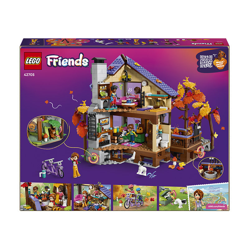 LEGO® Friends Cosy Autumn Forest Cabin Building Toy 42705