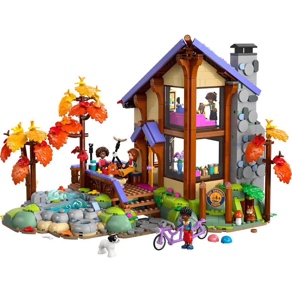 LEGO® Friends Cosy Autumn Forest Cabin Building Toy 42705