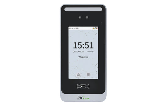 SpeedFace-M4 - Face and Palm Recognition. IP65 rated, face capacity: 6000, palm capacity: 3000, card capacity: 10 000