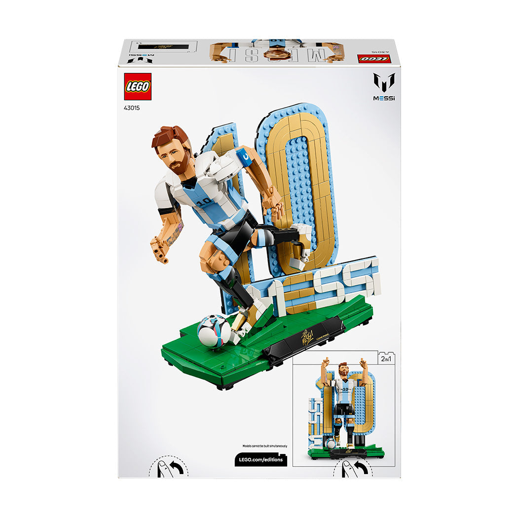 LEGO® Editions Lionel Messi – Football Legend Set 43015