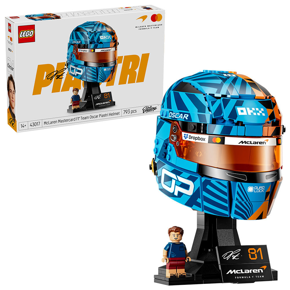 LEGO® Editions McLaren Mastercard F1® Team Oscar Piastri Helmet 43017
