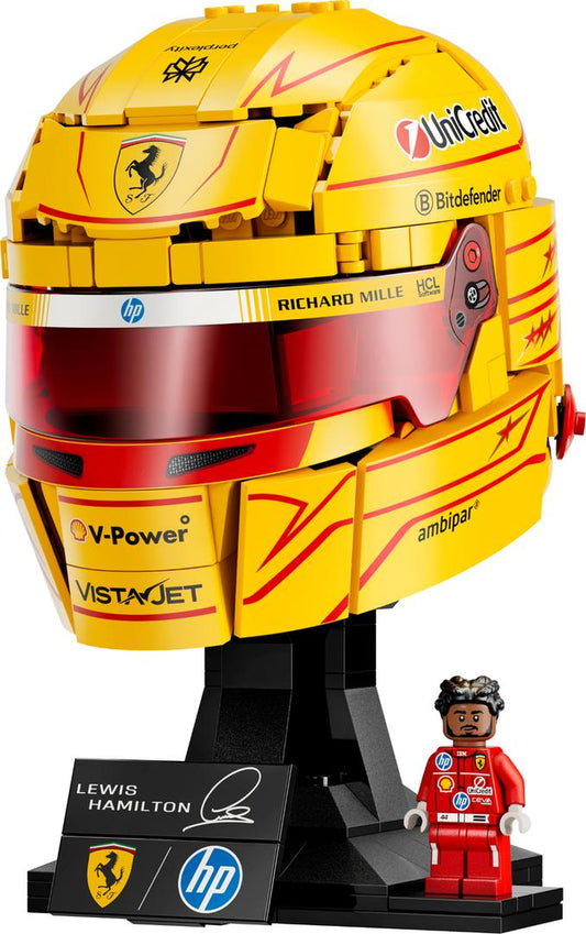 LEGO Scuderia Ferrari HP Lewis Hamilton Helmet — Set 43022