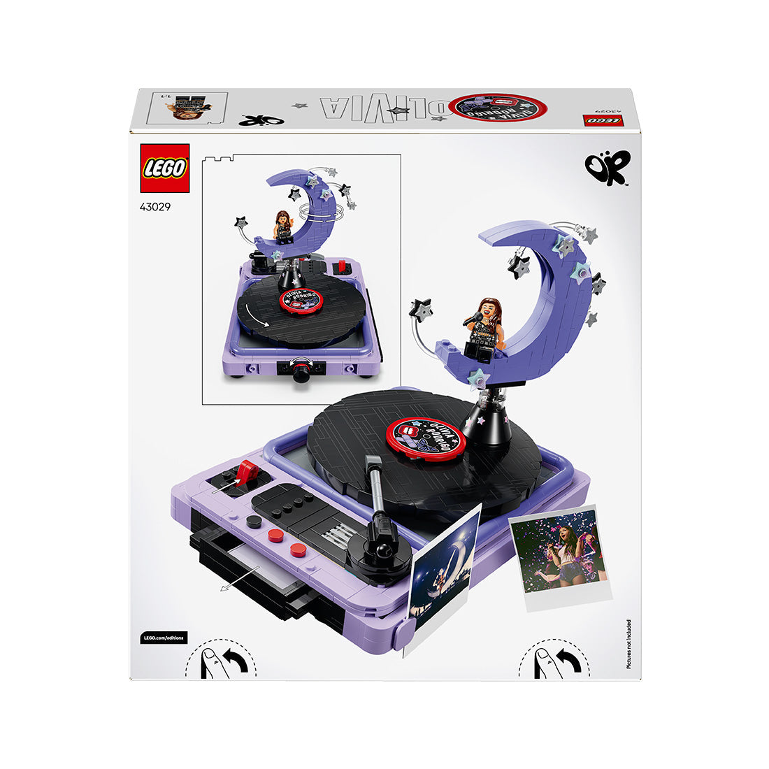 LEGO® Editions Olivia Rodrigo’s Concert Moon Building Set for Teens 43029