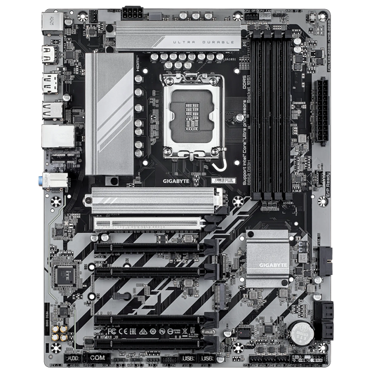 GIGABYTE Intel® B860 Chipset for LGA 1851; 4x DDR5; 2x M2; HDMI/DP ; ATX
