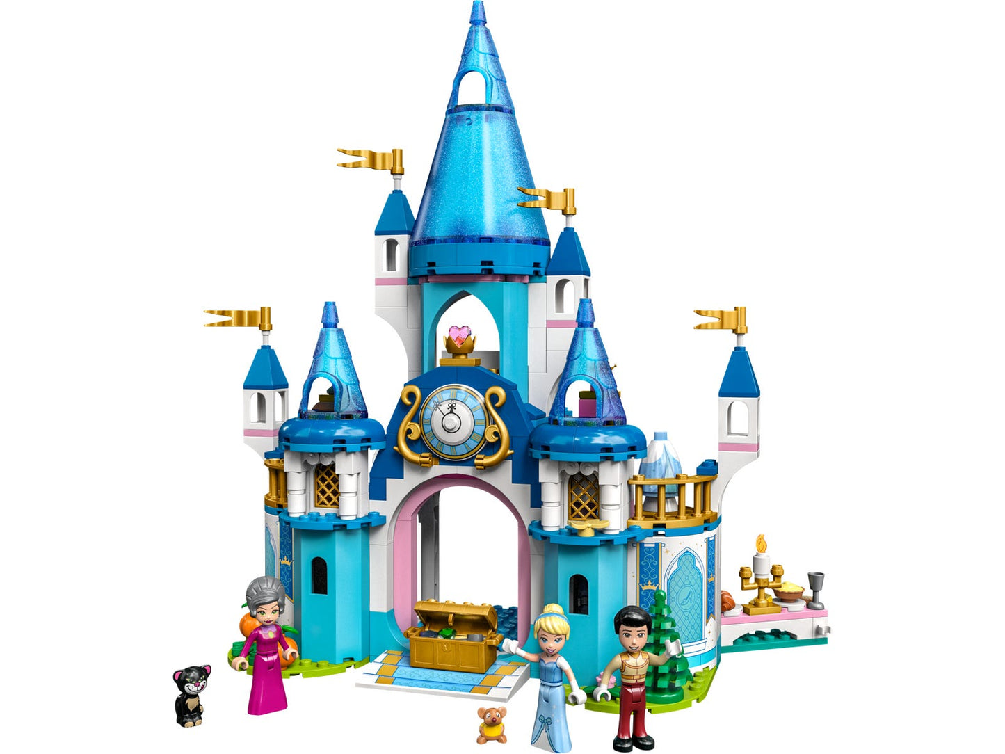 LEGO Cinderella and Prince Charming's Castle — Set 43206