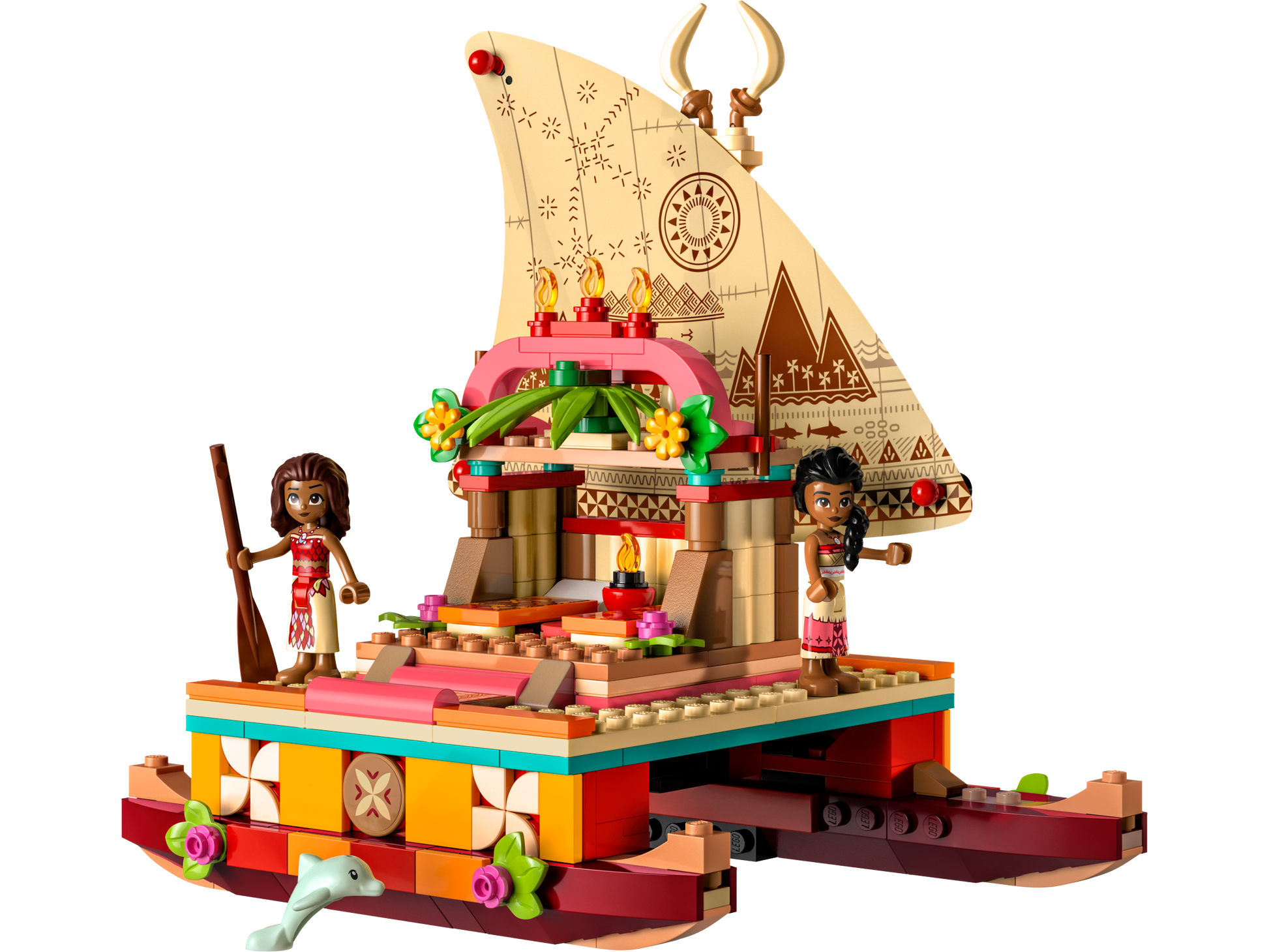 LEGO Moana's Wayfinding Boat — Set 43210