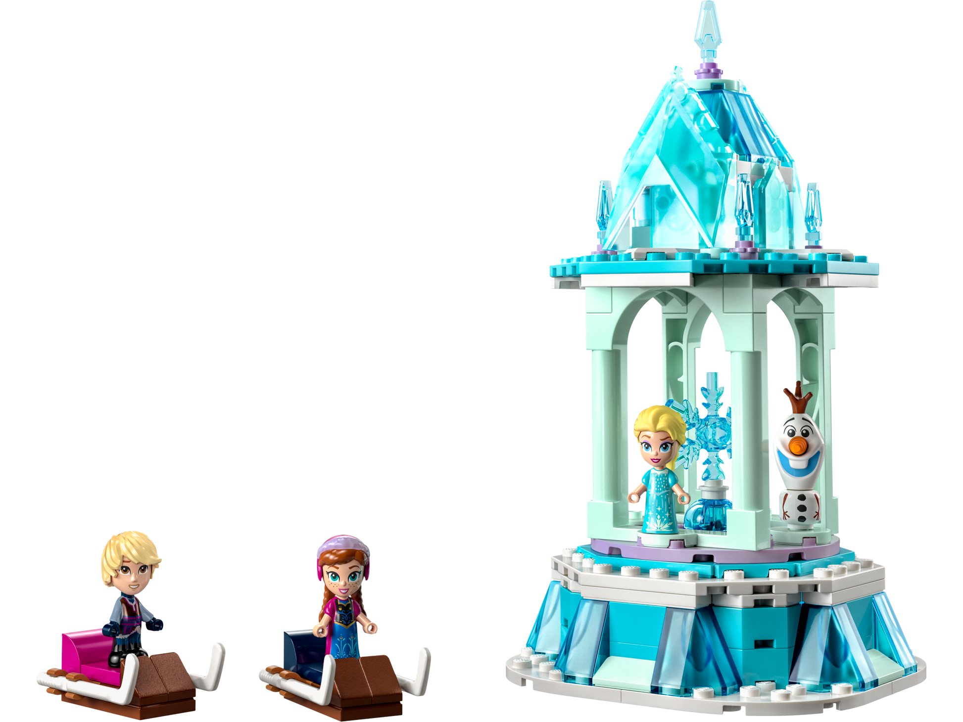 LEGO Anna and Elsa's Magical Carousel — Set 43218