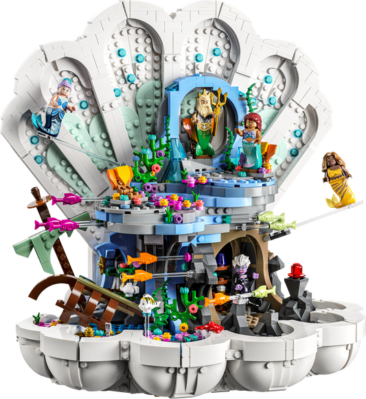 LEGO The Little Mermaid Royal Clamshell — Set 43225