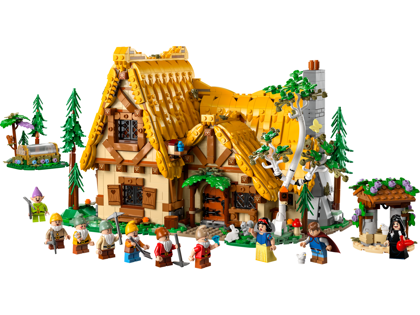 LEGO Snow White and The Seven Dwarfs Cottage — Set 43242