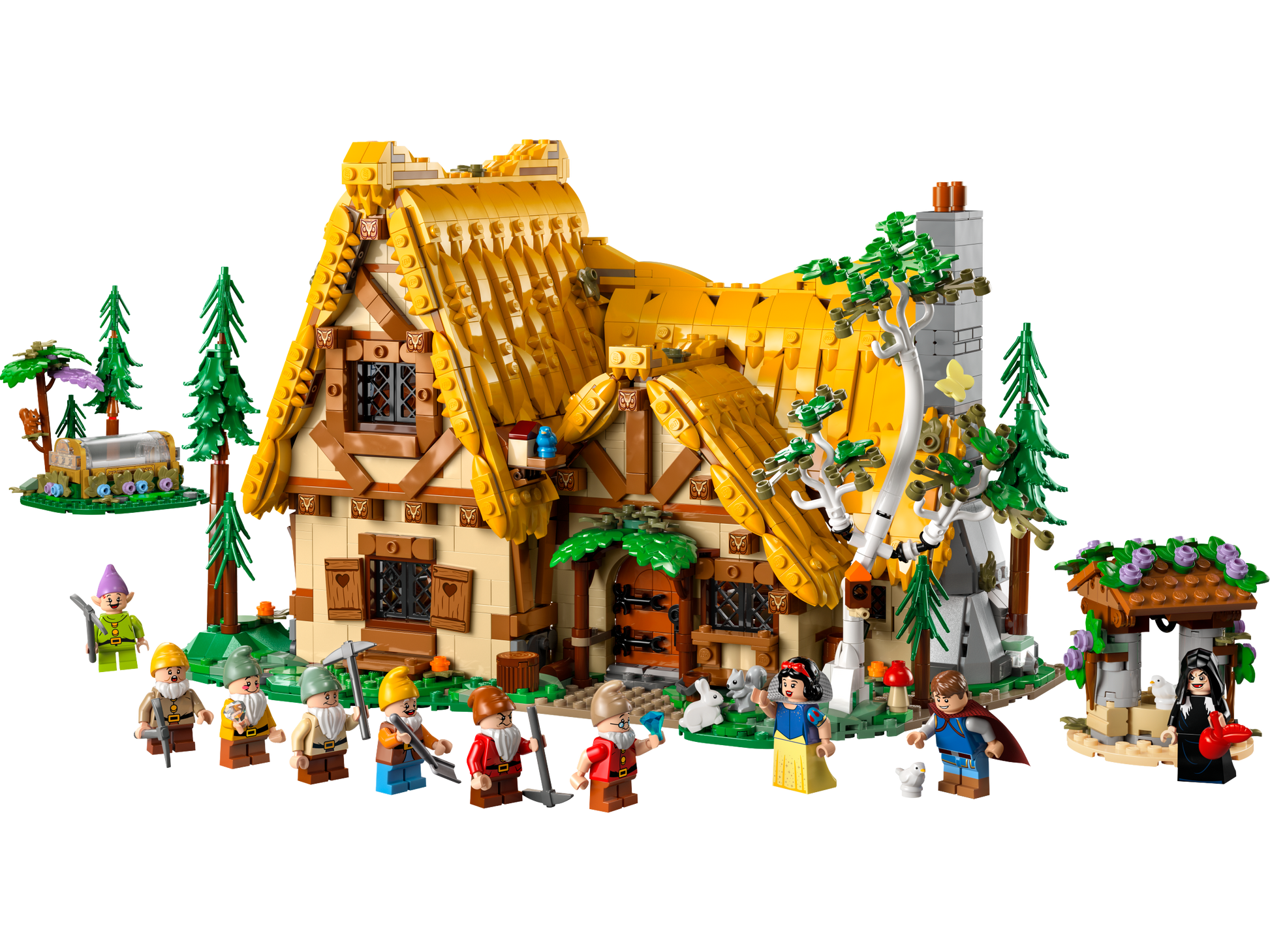 LEGO Snow White and The Seven Dwarfs Cottage — Set 43242