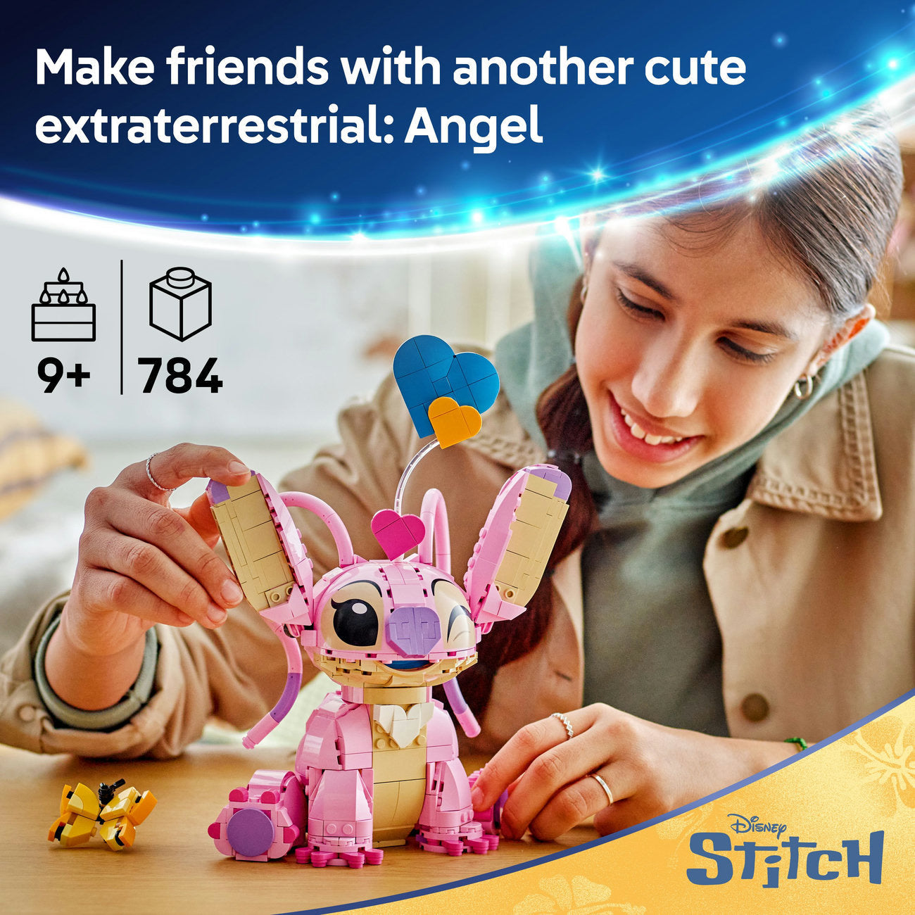 LEGO® ǀ Disney Classic Angel Lilo & Stitch Building Toy for Girls, Boys and Kids 43257