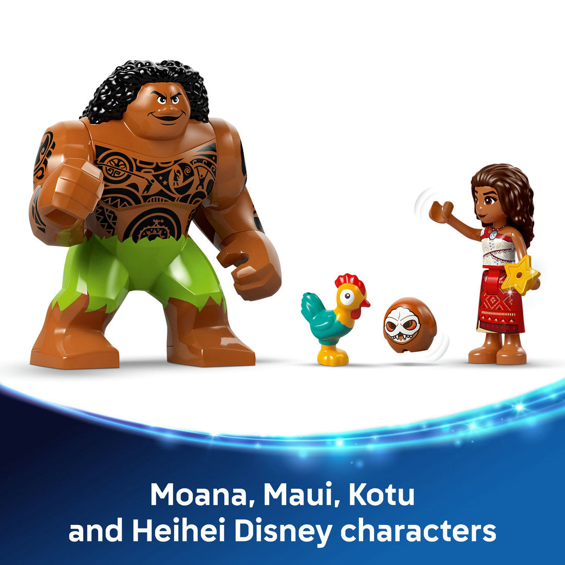 LEGO® ǀ Disney Moana 2 Kakamora Barge, Toy Building Set 43258 - DAMAGED BOX