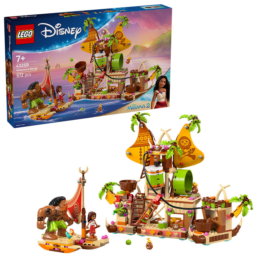LEGO® ǀ Disney Moana 2 Kakamora Barge, Toy Building Set 43258 - DAMAGED BOX