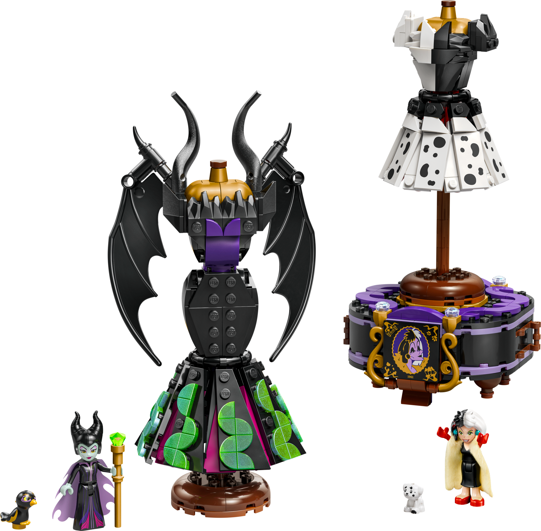LEGO Maleficent'S And Cruella De Vil's Dresses — Set 43262