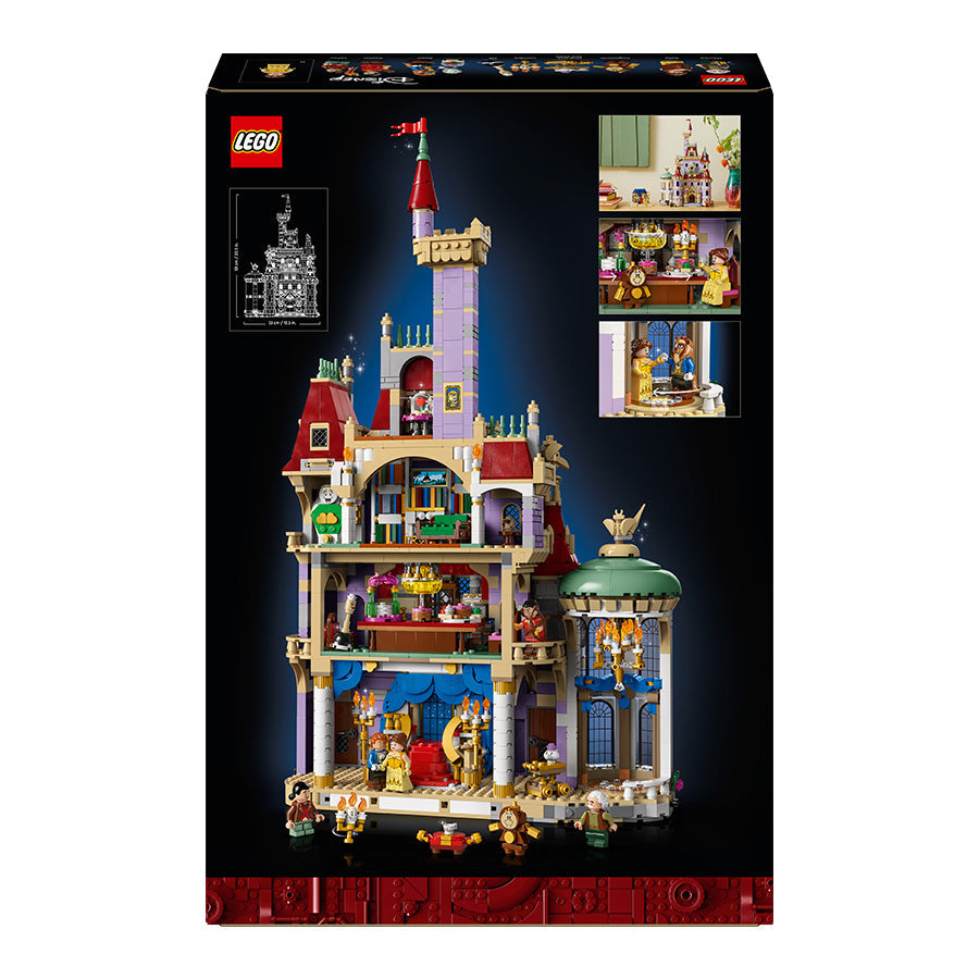 LEGO® ǀ Disney Princess™ Beauty and the Beast Castle Building Kit 43263