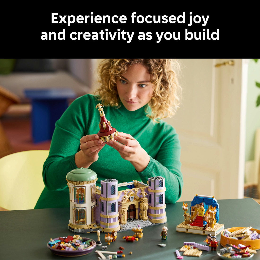 LEGO® ǀ Disney Princess™ Beauty and the Beast Castle Building Kit 43263
