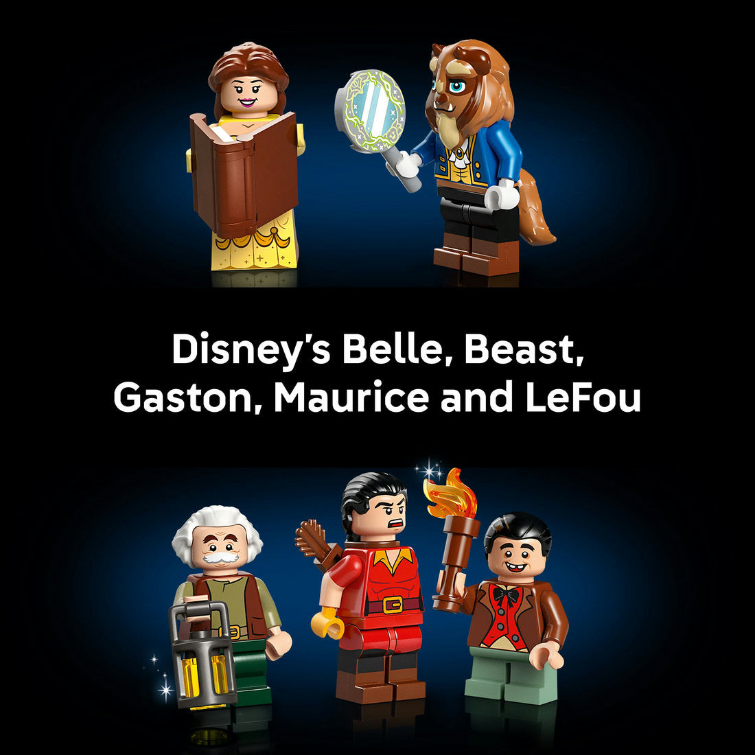 LEGO® ǀ Disney Princess™ Beauty and the Beast Castle Building Kit 43263