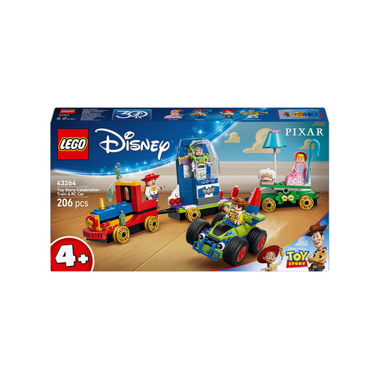 LEGO® ǀ Disney and Pixar’s Toy Story Celebration Train & RC Car Building Playset 43264